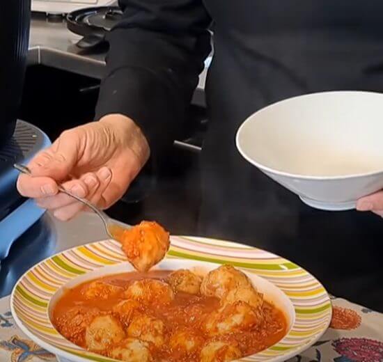 Albóndigas con tomate