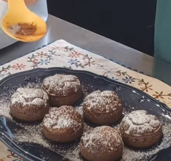 Pastelitos de chocolate